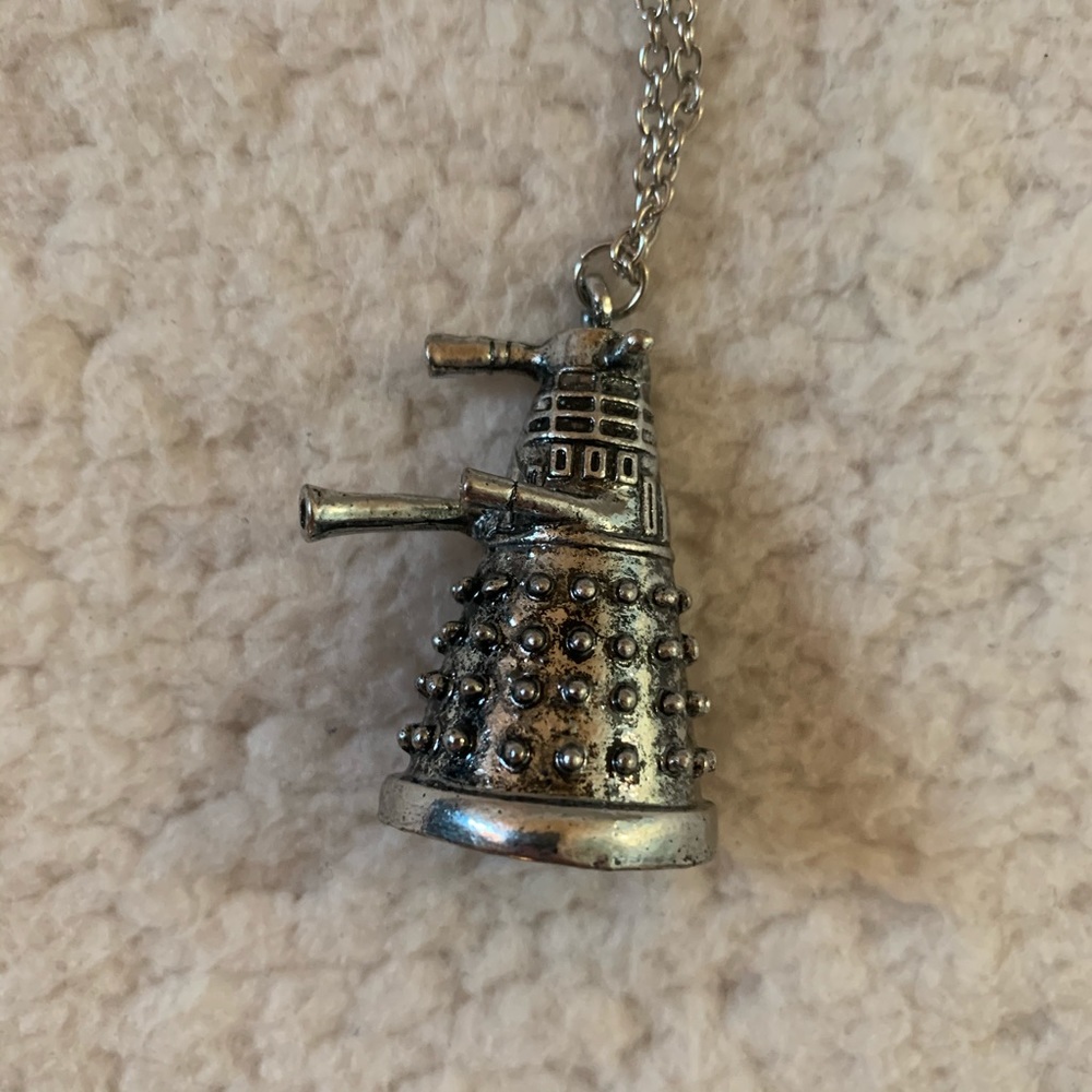 Doctor Who Dalek necklace